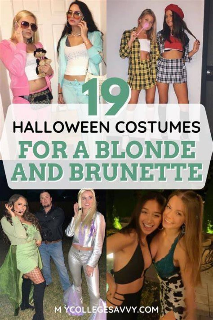 10 Perfect Halloween Costumes For A Blonde And