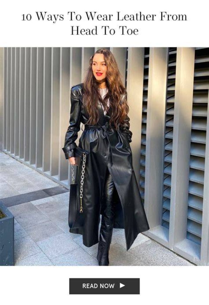 2 Ways to Wear Leather Pants for Fall Sydne Style