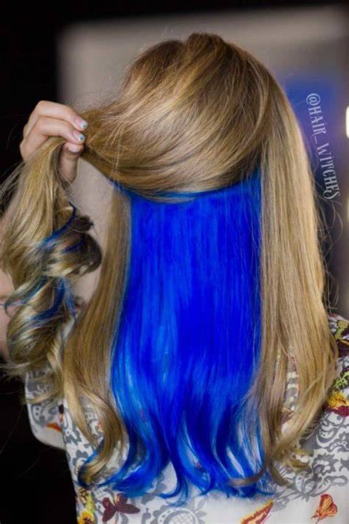 20+ Blue Hair Dye Underneath FASHIONBLOG