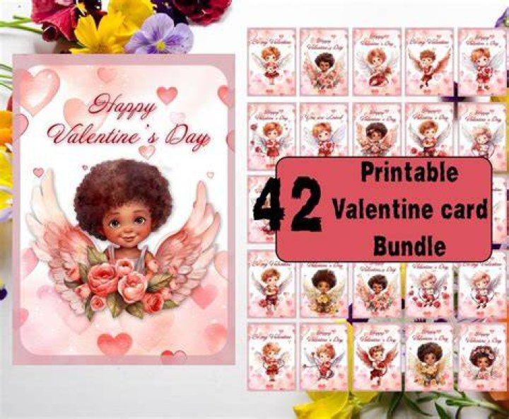 42 Cute Valentine's Day Nails for 2022 LV Soft Pink French Tips + Hearts