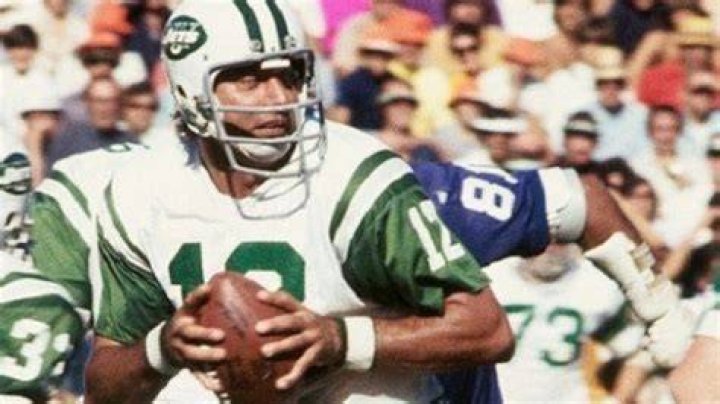 77 years of iconic quarterback Joe Namath