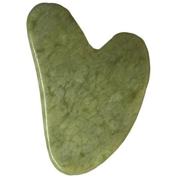 A jade gua sha looked promising but broke into pieces by the time I got home