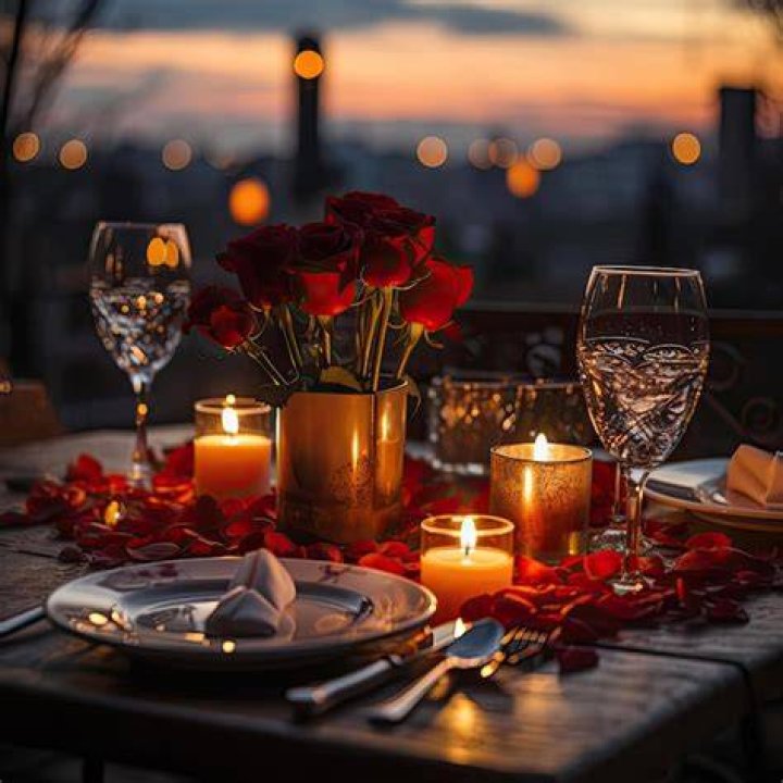 A romantic dinner can be easily achieved from foods from Aldi