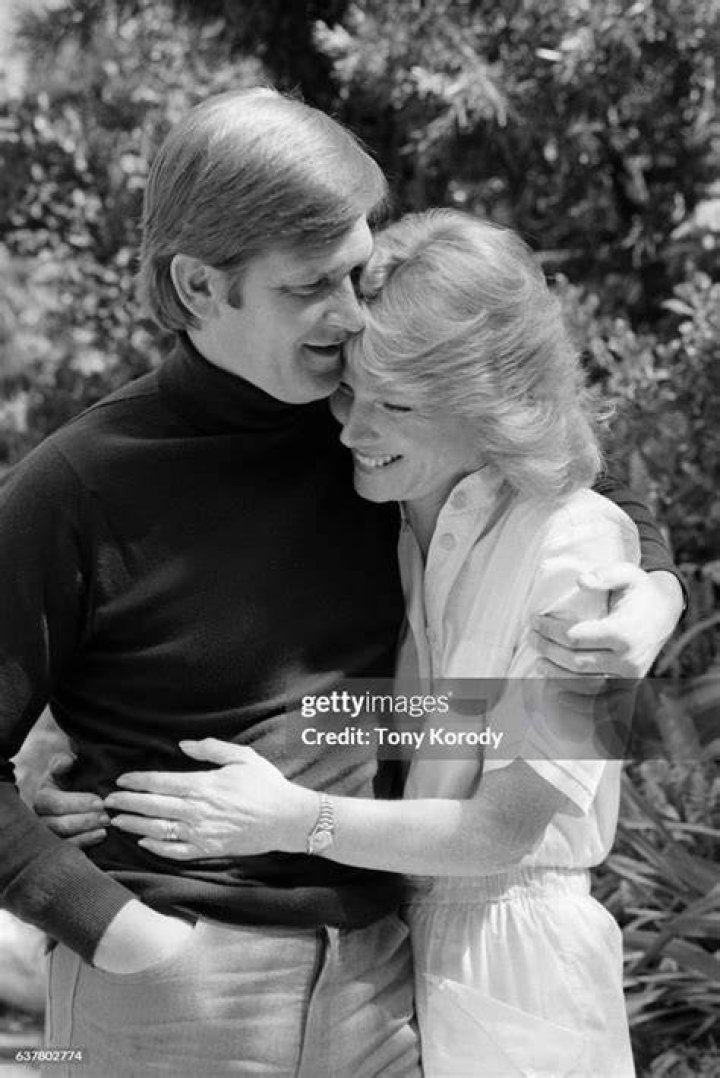 Actress Mariette Hartley and husband Patrick Boyriven depart for New... News Photo Getty Images