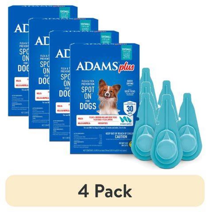 Adams Plus Flea & Tick Prevention Spot On for Dogs (1)