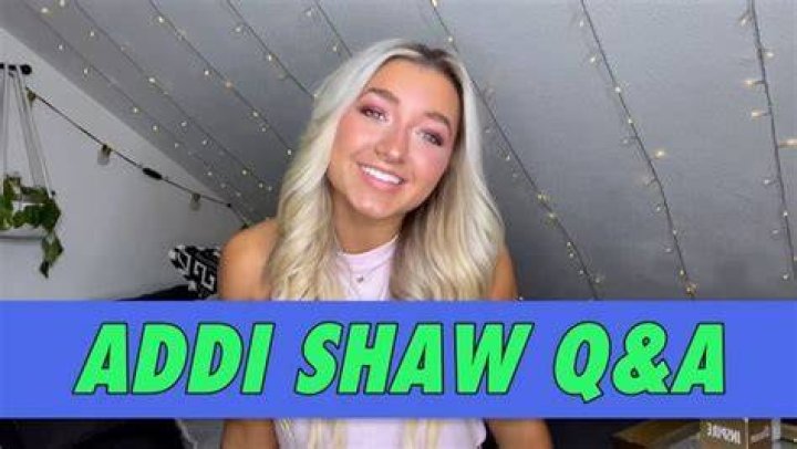 Addi Shaw Bio, Wiki, Age, Height, Weight, Boyfriend, Net Worth Pop Creep