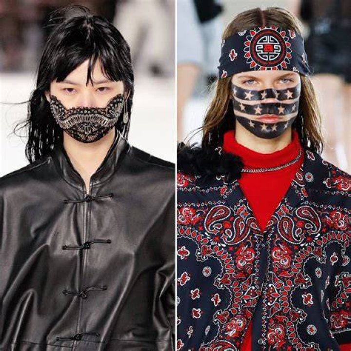 Alexander Wang Collection 1 Debuts With Models Wearing Masks 