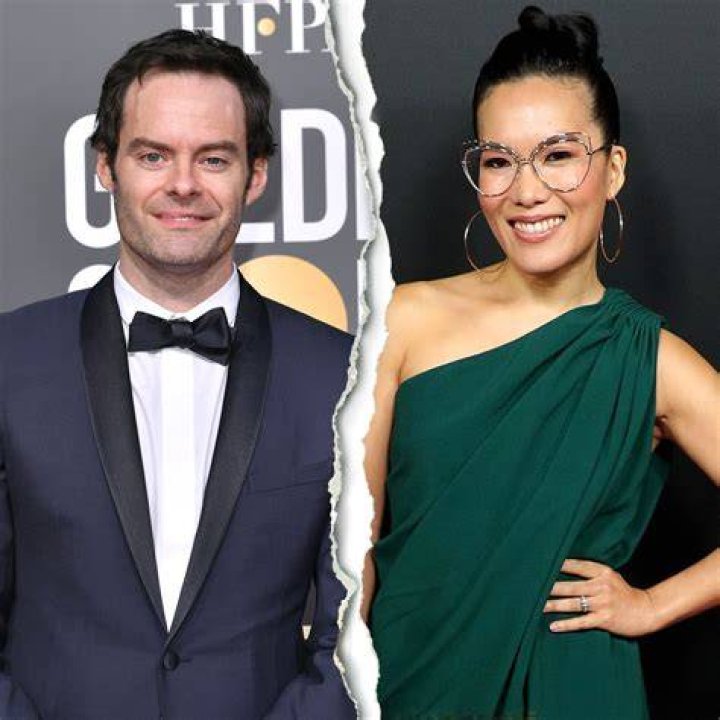 Ali Wong and Bill Hader Share a Kiss at the 2024 Golden Globes After Hitting Red Carpet Separately