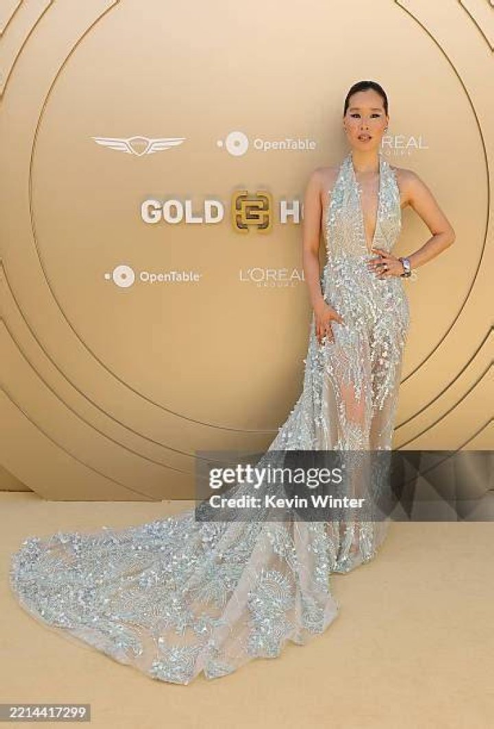 Alicia HannahKim Gold Gala Gold Bridge in Los Angeles 05/06/2023 &bull; CelebMafia