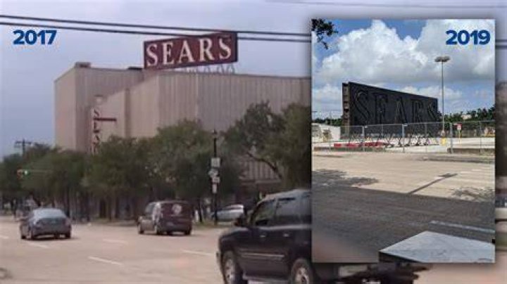 Another Sears store has been locked up and abandoned as the chain continues to reduce its fleet