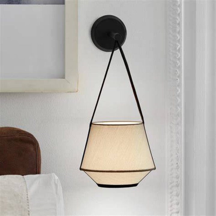 Applique murale, Carrie, sable, L20cm, H47cm Forestier Luminaires Nedgis