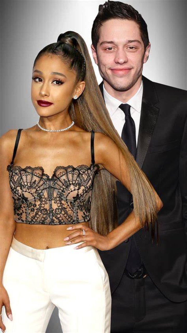 Ariana Grande and Pete Davidson