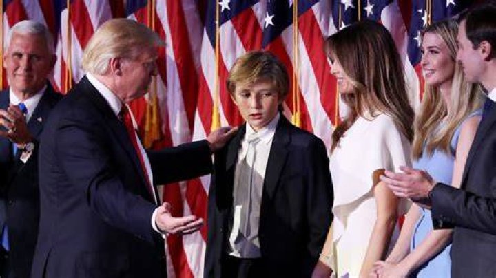 Awkward Barron Trump Moments Caught On Camera
