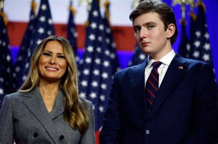 Barron Trump, Melana Trump