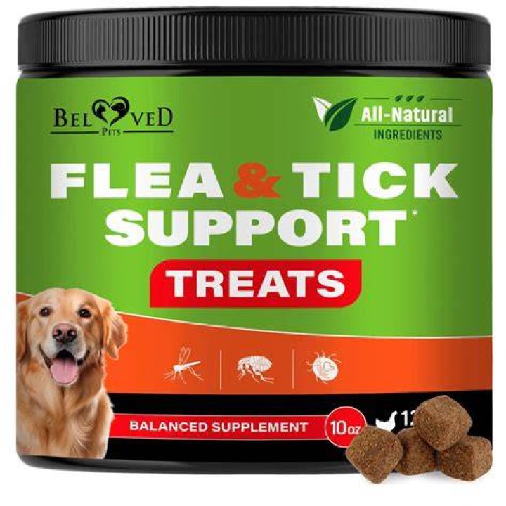 Beloved Pets Flea and Tick Prevention Chewable Pills for Dogs (2)