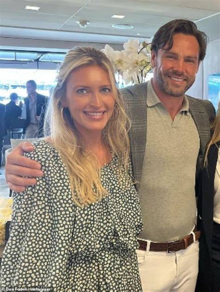 Ben married wife Jackie in 2019