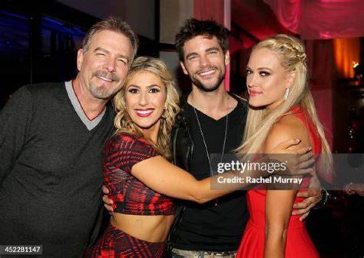 Bill Engvall and Emma Slater wear Pinterest