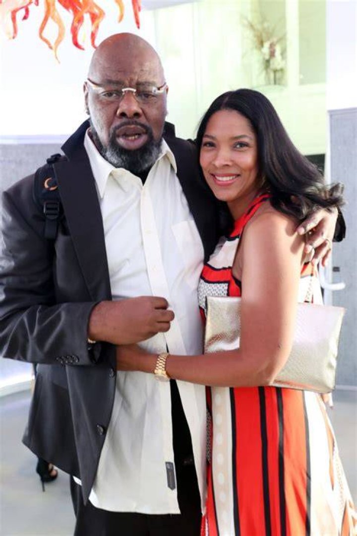 Biz Markie and his wife Tara Davis