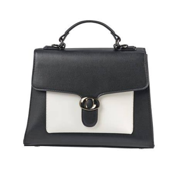 black and white bag