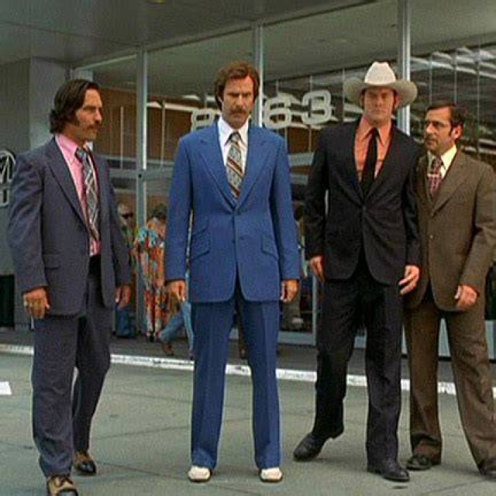 blue suit anchorman