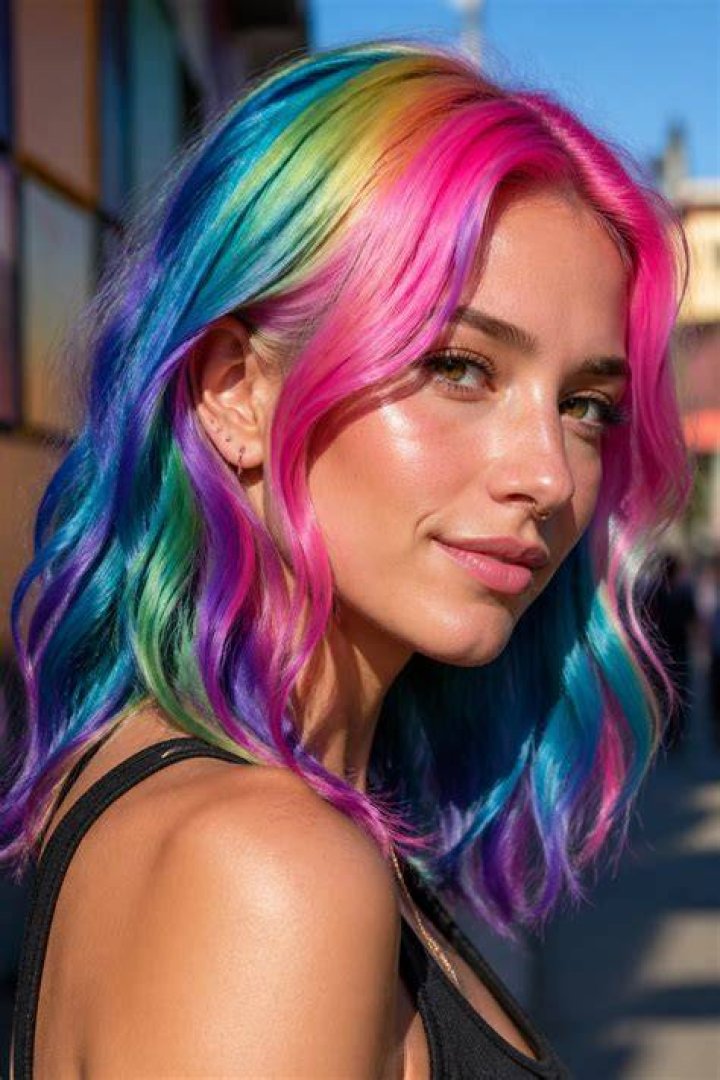 Bold Color Hairstyle