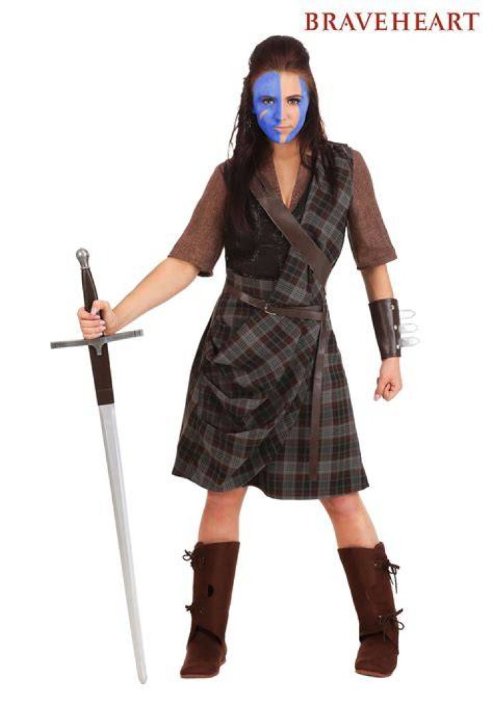 Braveheart Warrior Costume for Women