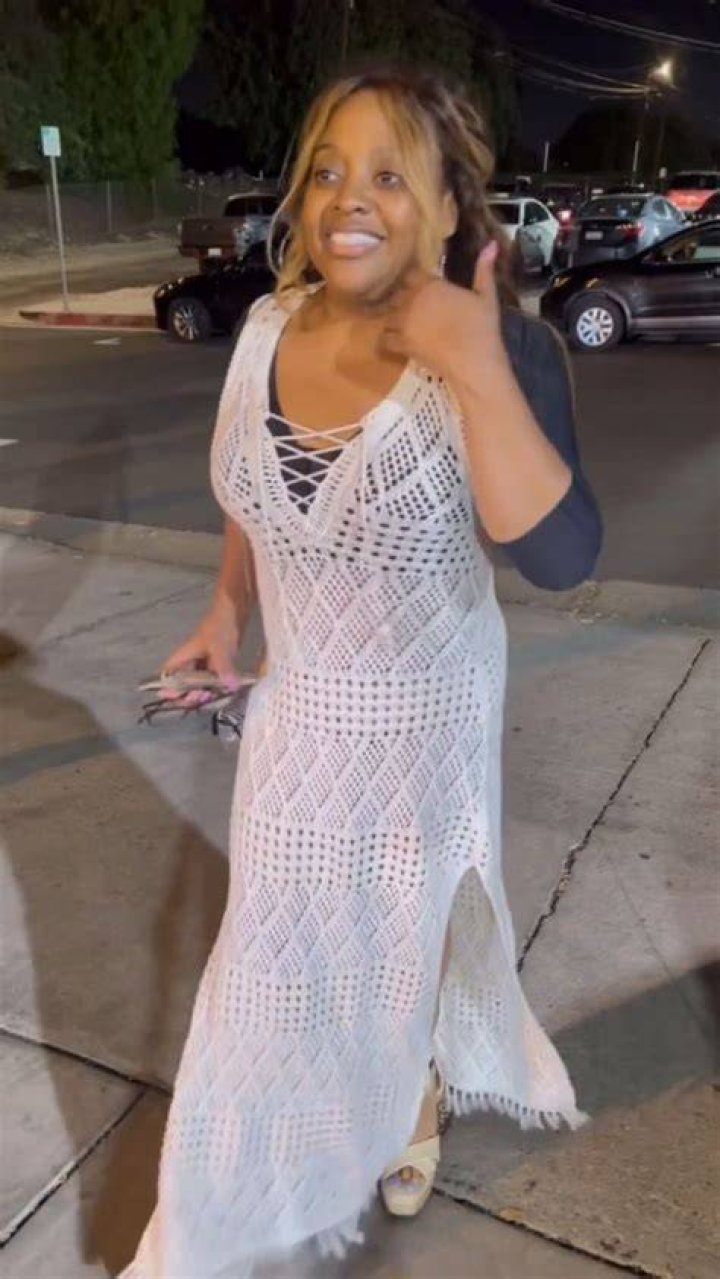 BUTT OUT Sherri Shepherd flaunts her whole butt in see-through dress as pal Niecy Nash savagely calls out wardrobe malfunction, , taken without permission : 