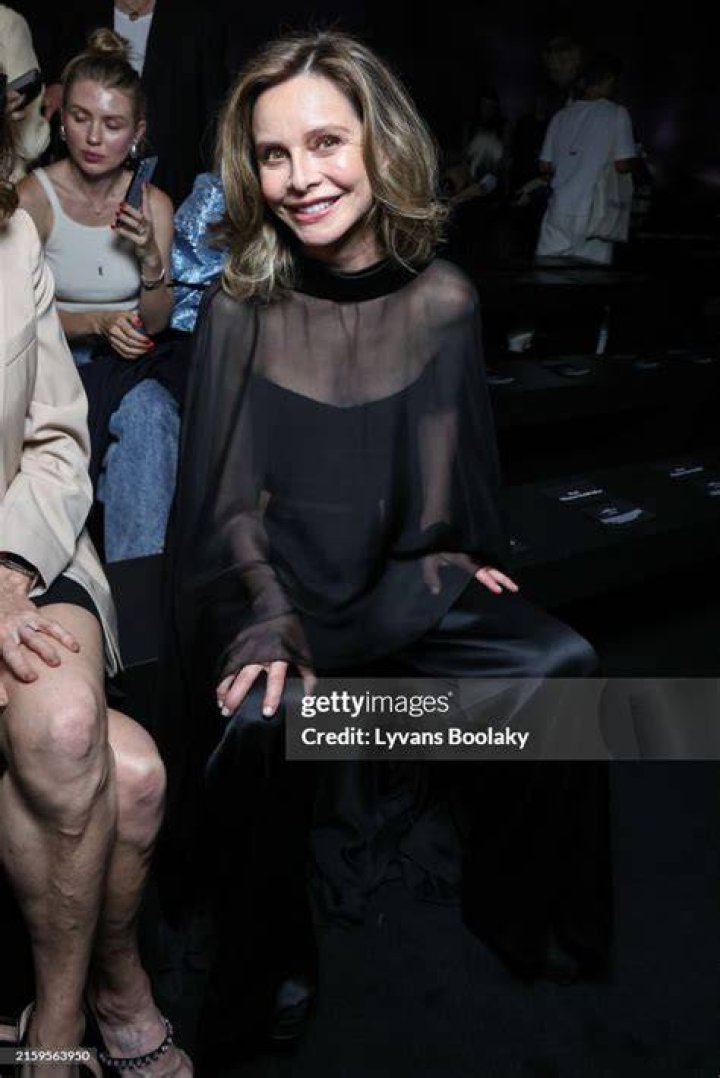 Calista Flockhart at Ashi Studio Haute Couture Show