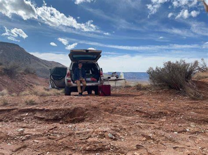 Camping enthusiast Will tried out a unique caravan