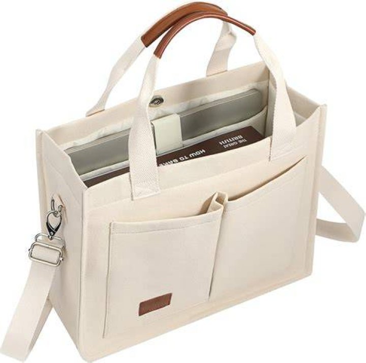 canvas travel tote