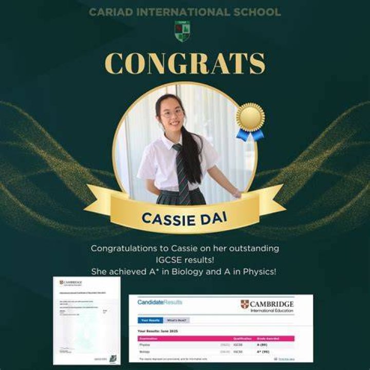 Cariad has achieved her 'dream career in make-up and beauty'