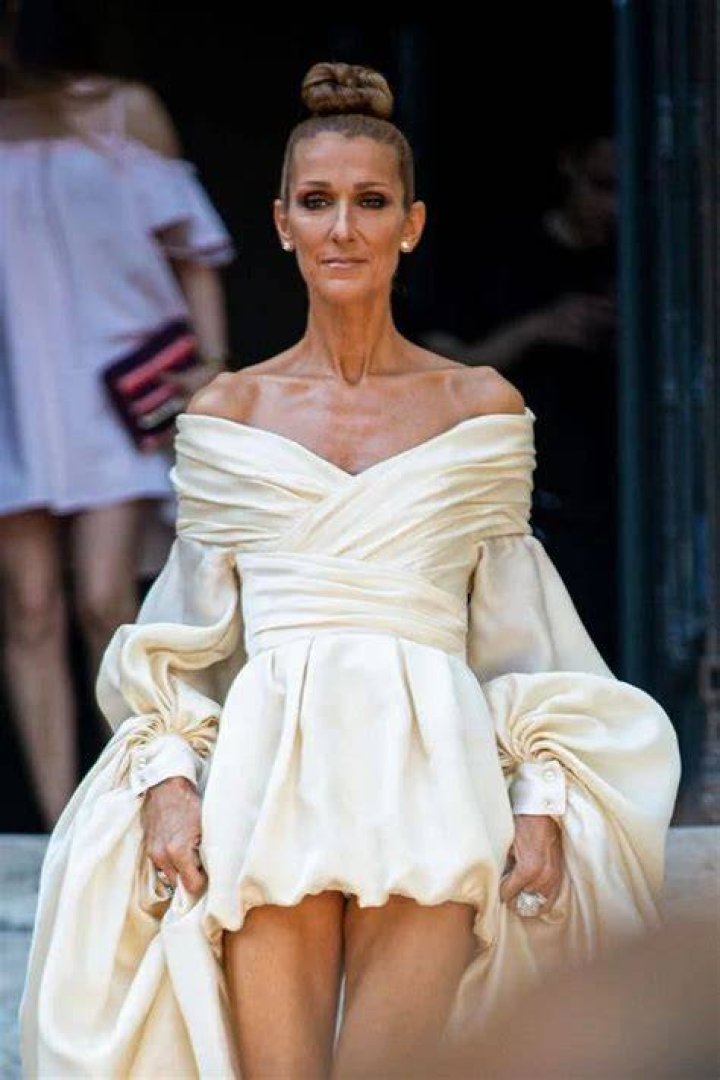 Celine Dion poses up a storm in NYC in dazzling caped dress ReadSector