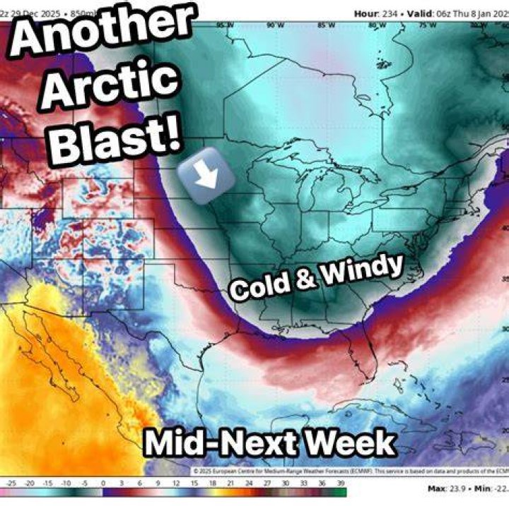 Cold air will blast through the room once the fan is turned on