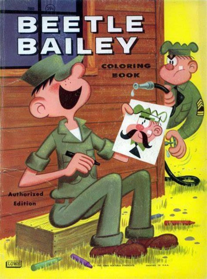 Coloring books were Bailey's first affordable suggestion