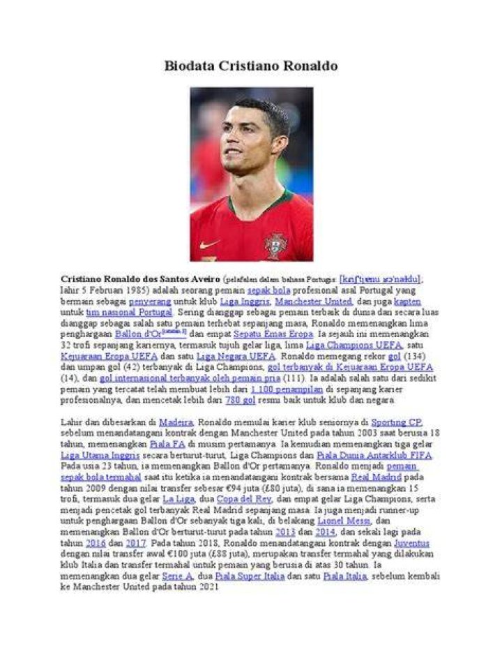 Cristiano Profile, BioData, Updates and Latest Pictures FanPhobia Celebrities Database