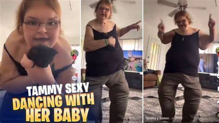 CUTE DANCE Tammy Slaton shows off her dance moves and celebrates new season of 1000Lb Sisters
