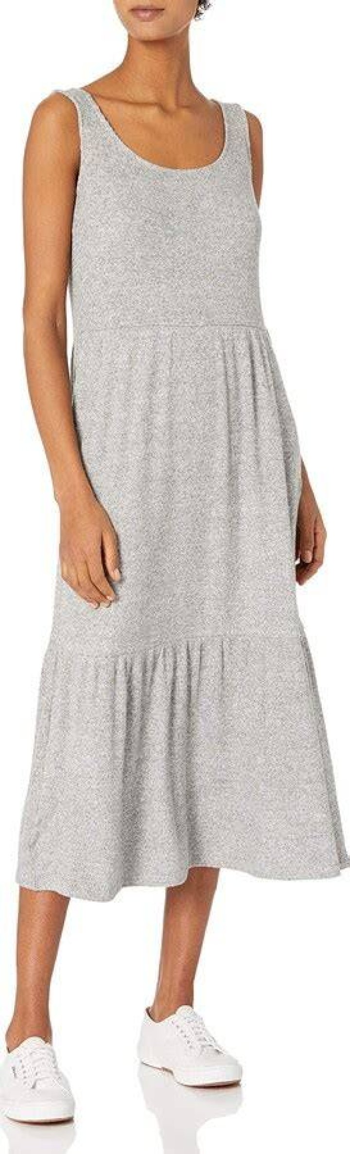 Daily Ritual Women's Tencel Halter Jumpsuit (Medium Wash)