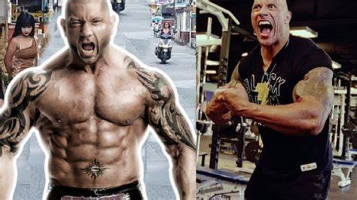 Dave Batista vs. Dwayne Johnson