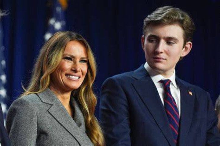 Donald Trump, Barron Trump, Melana Trump