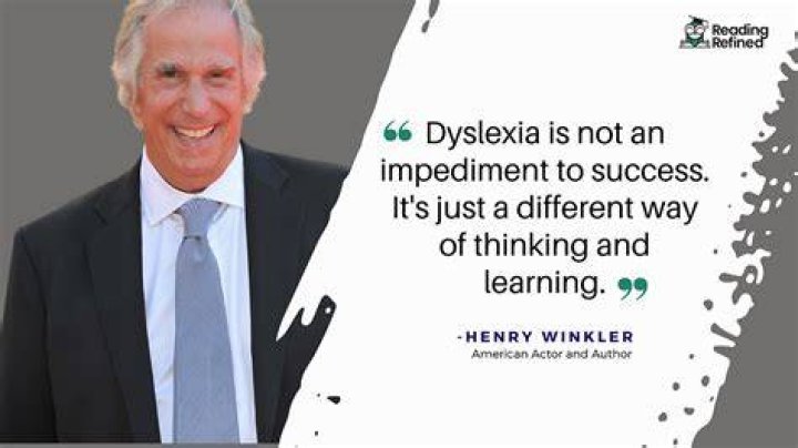 Dyslexia Made Henry Winkler Feel 'Stupid' For Years. Now, He's A Best