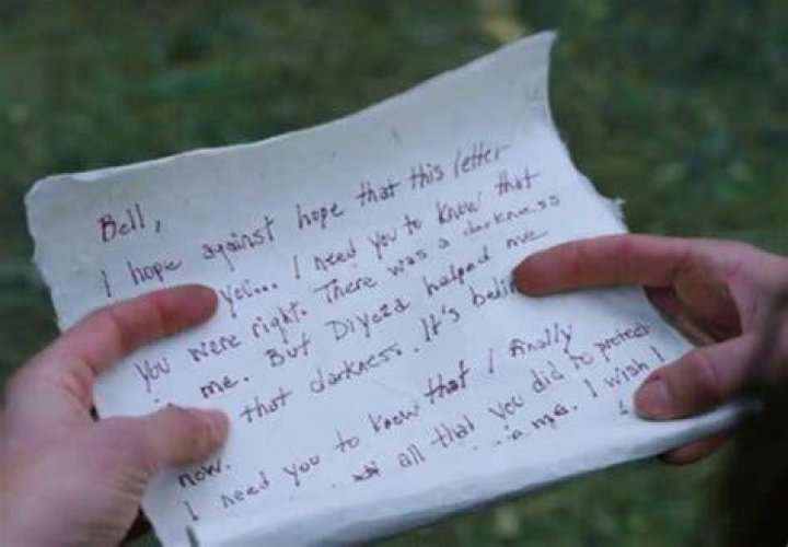 Echo later found the letter after landing on Planet Beta