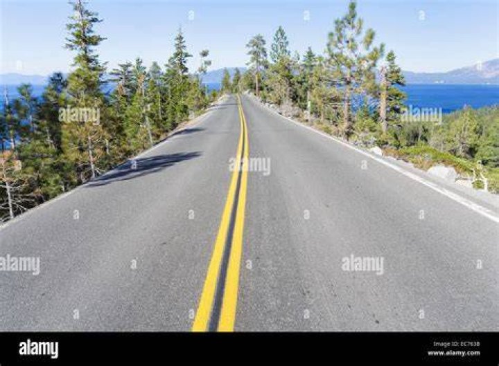Emerald Bay Road in Lake Tahoe