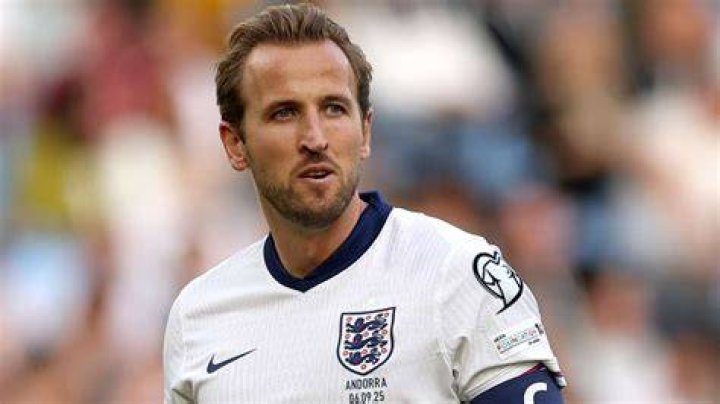 England captain Harry Kane before the match