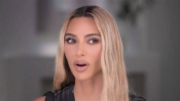 Fans accused Kim of copying her sister Kourtney's short hairstyle