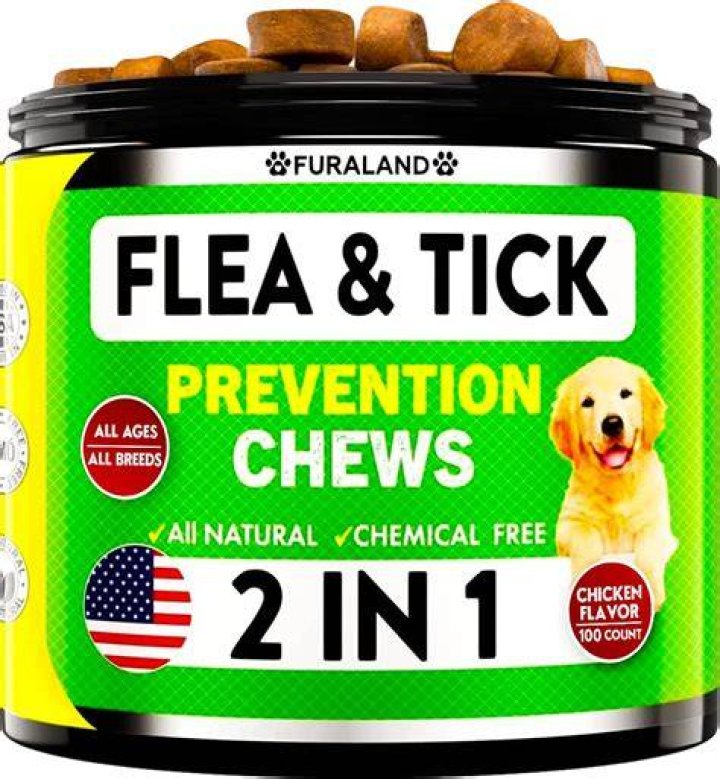 Furaland Flea and Tick Prevention for Dogs Chewables (1)
