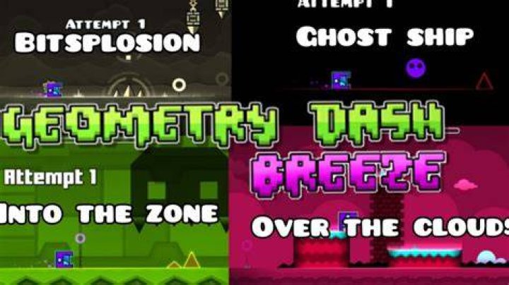 Geometry Dash Breeze All levels YouTube