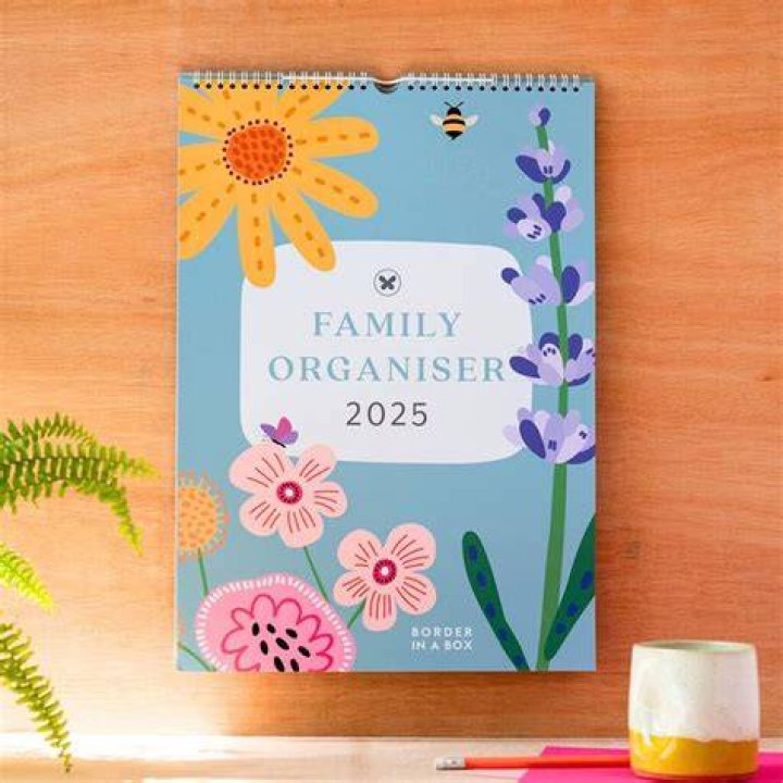 Get this family organiser calendar for 2020 for just £2 from The Works