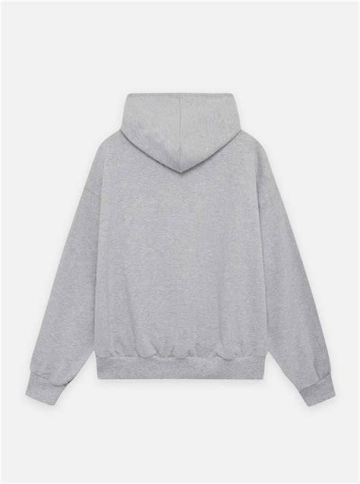 grey hoodie