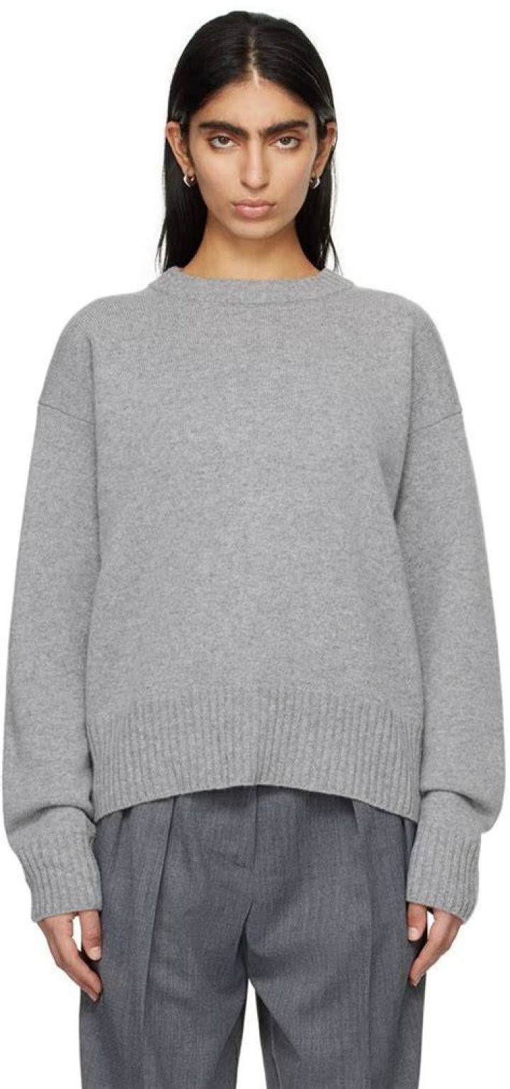 grey sweater