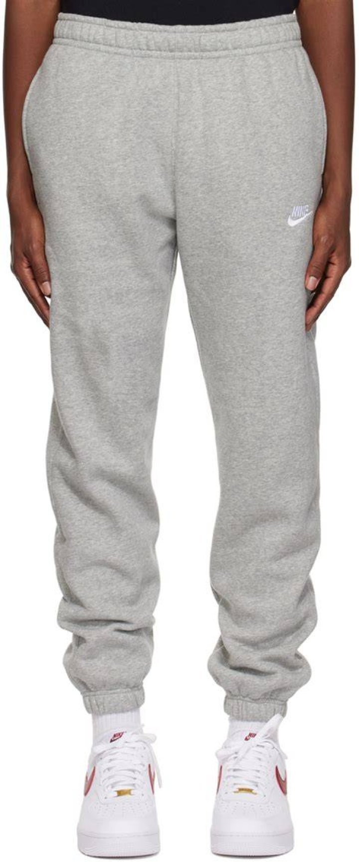grey sweatpants